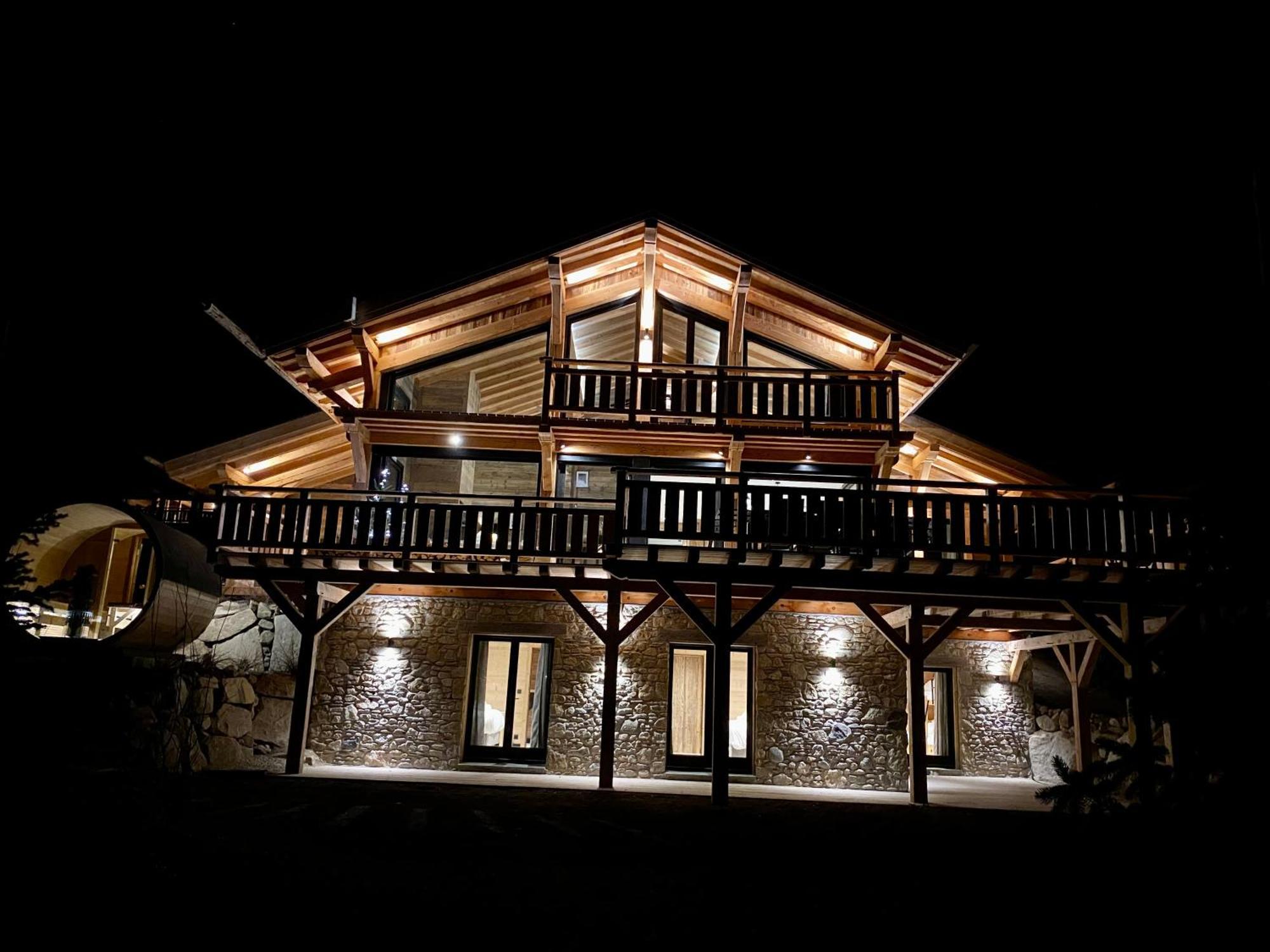 Chalet Aguila - Jacuzzi Et Sauna Panoramique - Construit En 2023 Bolquère 외부 사진