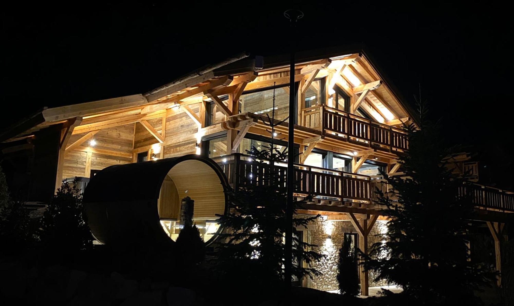 Chalet Aguila - Jacuzzi Et Sauna Panoramique - Construit En 2023 Bolquère 외부 사진