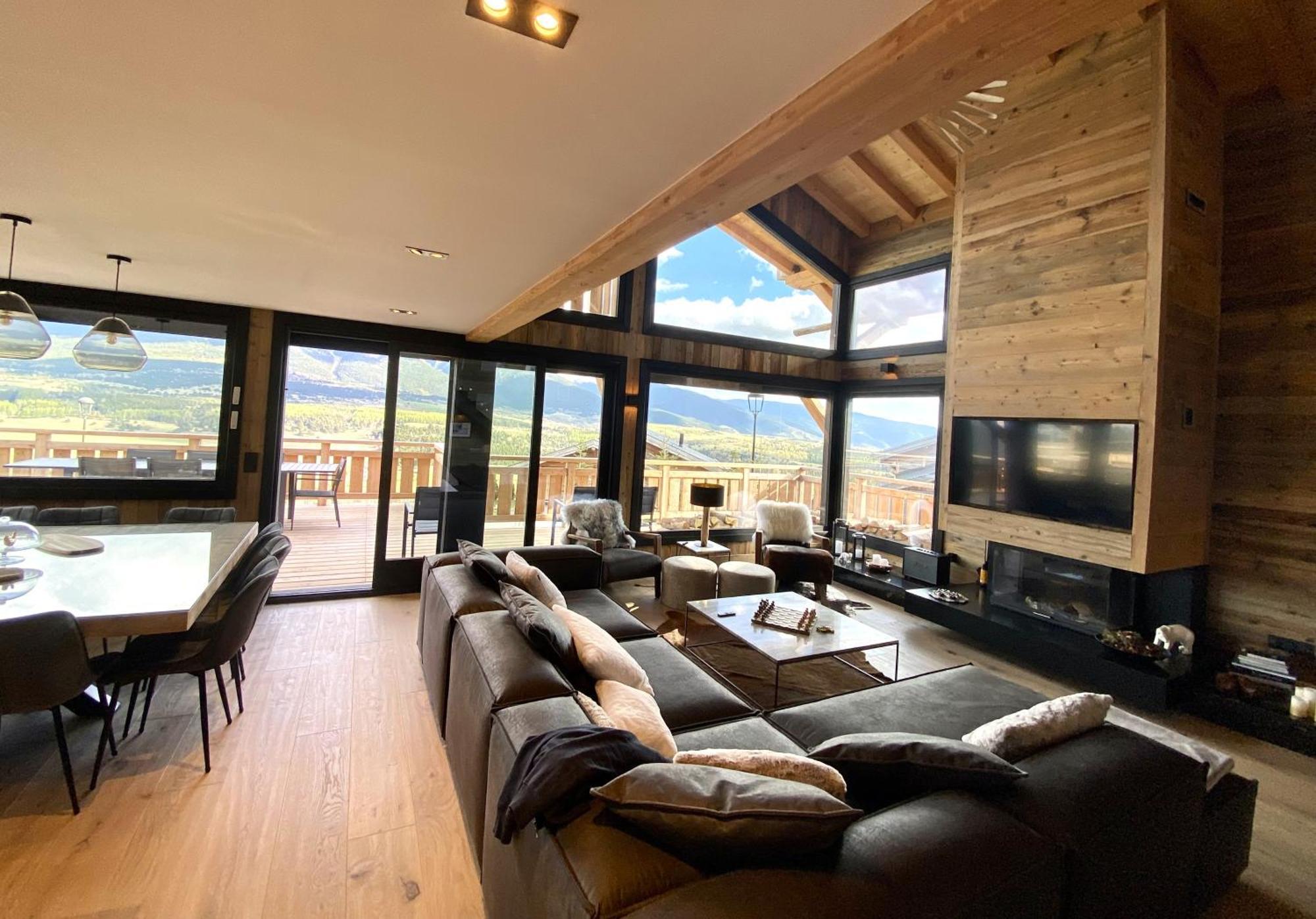 Chalet Aguila - Jacuzzi Et Sauna Panoramique - Construit En 2023 Bolquère 외부 사진