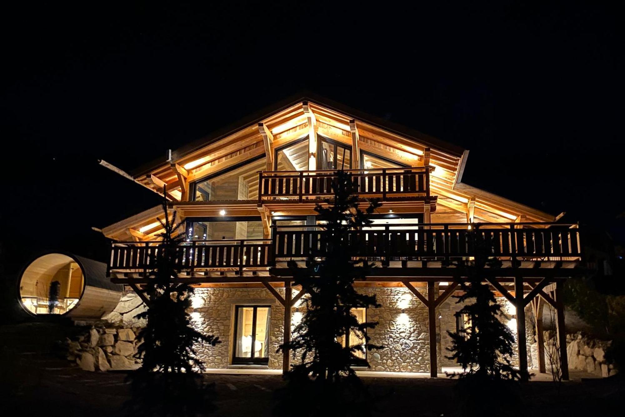 Chalet Aguila - Jacuzzi Et Sauna Panoramique - Construit En 2023 Bolquère 외부 사진