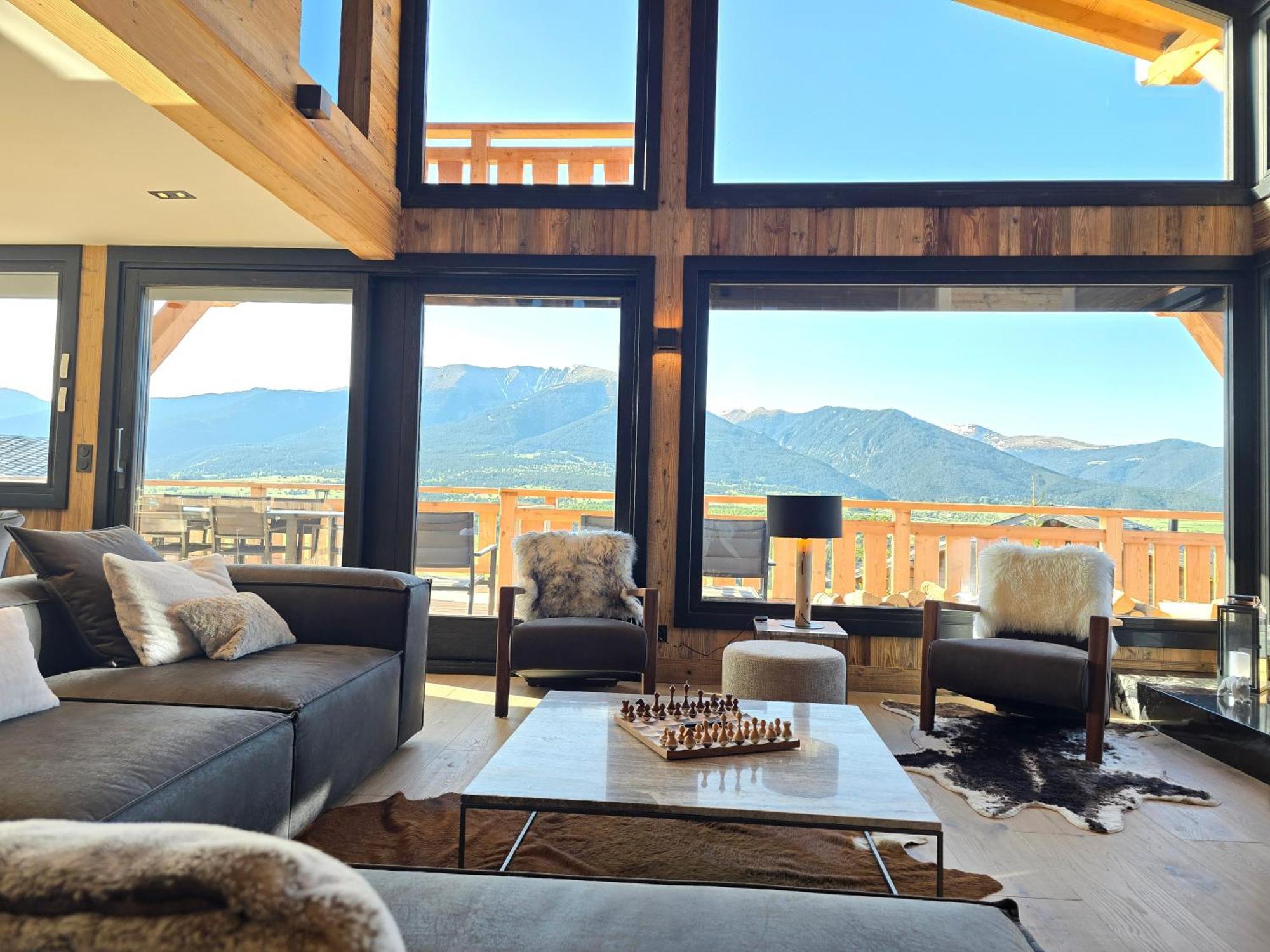 Chalet Aguila - Jacuzzi Et Sauna Panoramique - Construit En 2023 Bolquère 외부 사진